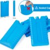 Anstore Freezer Blocks, 6 Pack Reusable Ice Cooler Blocks Ice Pack for Cool Bag Cool Box Ice Box