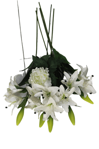 Artificial Wild Rose Bouquet