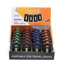 Mini Portable Small Pocket COB LED Keychain Torch