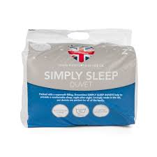 Dreamtime Simply Sleep 10.5 Tog Duvet - White